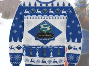 Switchback Ale Ugly Christmas Sweater - Image 1