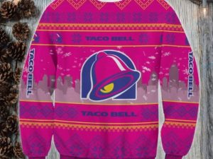 Taco Bell Ugly Christmas Sweater Holiday Gift - Image 1