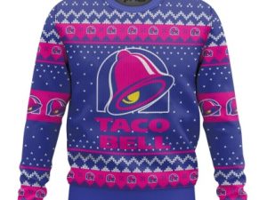 Taco Bell Ugly Christmas Sweater Holiday Gift Holiday Gift - Image 1