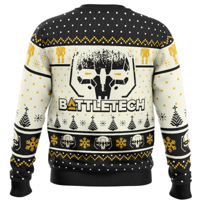 tactical battletech ugly christmas sweater 2 Tactical Battletech Ugly Christmas Sweater - Image 2