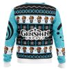 Tartaglia Childe Genshin Impact Ugly Christmas Sweater - Image 2