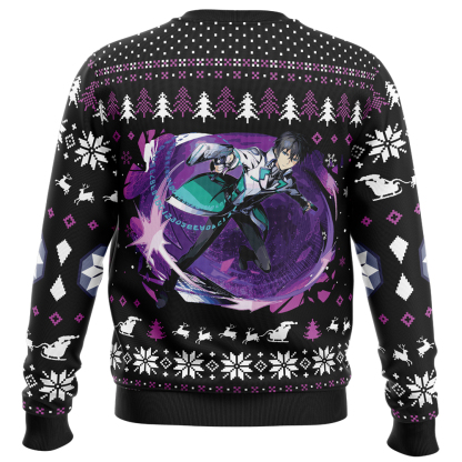 tatsuya shiba the irregular at magic high school ugly christmas sweater 2 Tatsuya Shiba The Irregular At Magic High School Ugly Christmas Sweater - Image 2