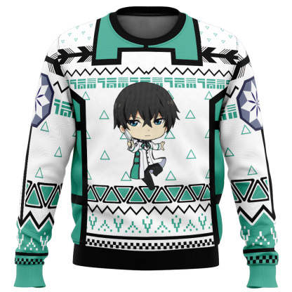 tatsuya the irregular at magic high school ugly christmas sweater 1 Tatsuya The Irregular At Magic High School Ugly Christmas Sweater - Image 1