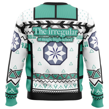 tatsuya the irregular at magic high school ugly christmas sweater 2 Tatsuya The Irregular At Magic High School Ugly Christmas Sweater - Image 2