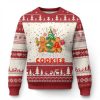 Teacher Of Smart Cookies Christmas Gingerbread Man Ugly Christmas Sweater - Image 1