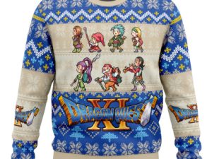 Team Quest Dragon Quest Ugly Christmas Sweater - Image 1