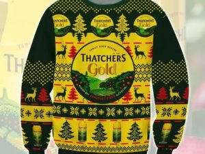 Thatchers Gold Ugly Christmas Sweater - Image 1