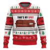 Thats My Spot Sheldon Cooper The Big Bang Theory Ugly Christmas Sweater - Image 1