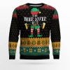 The Beer Lover Elf Ugly Christmas Sweater - Image 1