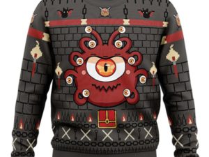 The Beholder Dungeons And Dragons Ugly Christmas Sweater - Image 1