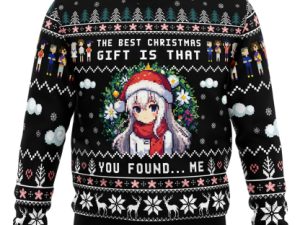 The Best Christmas Gift Anohana Ugly Christmas Sweater - Image 1