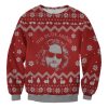 The Big Lebowski The Dude Abides Ugly Christmas Sweater - Image 1