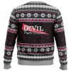 The Devils Crew The Devil Is A Part Timer Ugly Christmas Sweater - Image 2