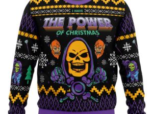 The Evil Power Of Christmas He Man Ugly Christmas Sweater - Image 1