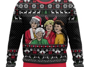 The Golden Girls Ugly Christmas Sweater Holiday Gift Holiday Gift - Image 1