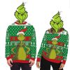 The Grinch Christmas 3D Ugly Thicken Sweaters - Image 1