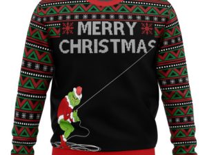 The Grinch Stole Ugly Christmas Sweater - Image 1