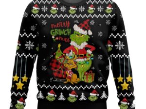 The Grinch Ugly Christmas Sweater Holiday Gift Holiday Gift - Image 1