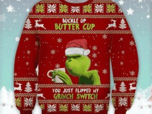 The Grinch Ugly Christmas Sweater Unisex - Image 1