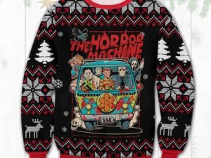 The Horror Machine Ugly Christmas Sweater - Image 1
