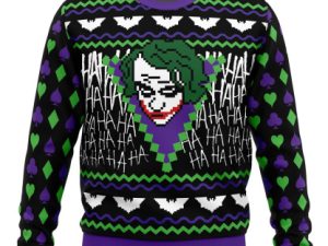 The Joker Ugly Christmas Sweater - Image 1