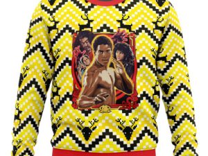 The Last Dragon Ugly Christmas Sweater - Image 1