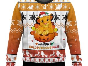 The Lion King Ugly Christmas Sweater Holiday Idea - Image 1