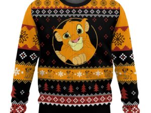 The Lion King Ugly Christmas Sweater Unisex - Image 1