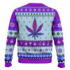 The Lit Tree Weed Ugly Christmas Sweater - Image 2