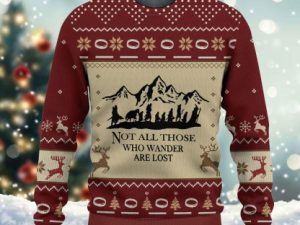 The Lord Of The Rings Ugly Christmas Sweater - Image 1