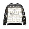 The Luxury Scotch Whisky Whisky Reindeer Snowflake Pattern Ugly Christmas Sweater - Image 2