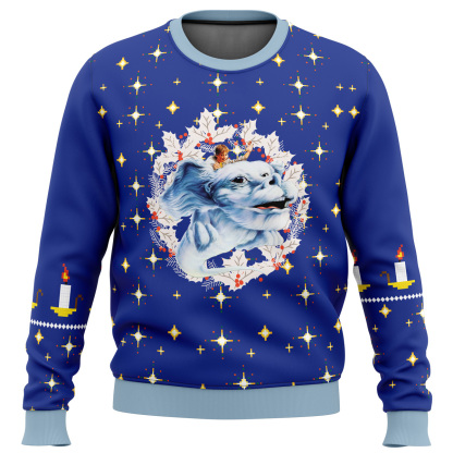 the neverending story ugly christmas sweater 1 The Neverending Story Ugly Christmas Sweater - Image 1