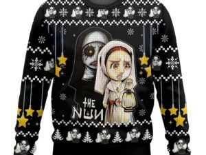 The Nun Ugly Christmas Sweater - Image 1