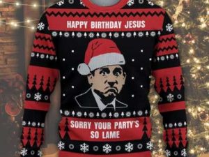 The Office Ugly Christmas Sweater - Image 1
