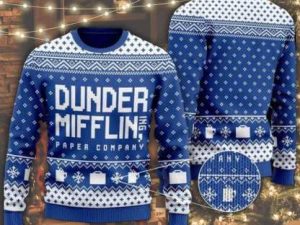 The Office Ugly Christmas Sweater Holiday Gift - Image 1