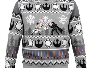 The Rise Of The Holidays Cosmic Battles Ugly Christmas Sweater - Image 1