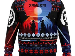 The Samurai Dou Samurai Champloo Ugly Christmas Sweater - Image 1
