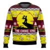 The Simpson Family The Choke King Ugly Christmas Sweater - Image 1