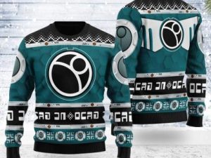 The Tau Borkan Iconic Ugly Christmas Sweater - Image 1