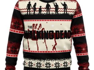 The Walking Dead Ugly Christmas Sweater - Image 1
