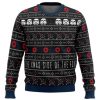 The Xmas Side Of The Force Cosmic Battles Ugly Christmas Sweater Holiday Gift - Image 1