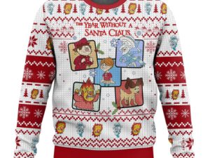 The Year Without Santa Claus Ugly Christmas Sweater - Image 1