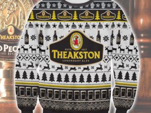 Theakston Brewery Ugly Christmas Sweater - Image 1