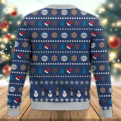 time to drink busch light ugly christmas sweater 2 Time To Drink Busch Light Ugly Christmas Sweater - Image 2