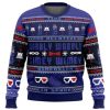 Timey Wimey Doctor Who Ugly Christmas Sweater Holiday Gift - Image 1