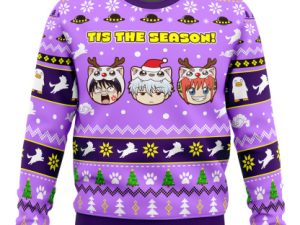 Tis The Season Gintama Ugly Christmas Sweater - Image 1