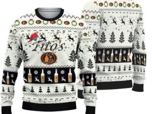 Titos Christmas Peaceful Night Ugly Christmas Sweater - Image 1