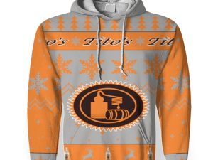 Tito's Vodka Merry Christmas Unisex Gift Fan-3D Unisex Hoodie - Image 1