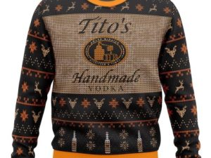 Titos Vodka Ugly Christmas Sweater - Image 1