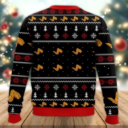 tommy want wingy saturday night live ugly christmas sweater 2 Tommy Want Wingy Saturday Night Live Ugly Christmas Sweater - Image 2